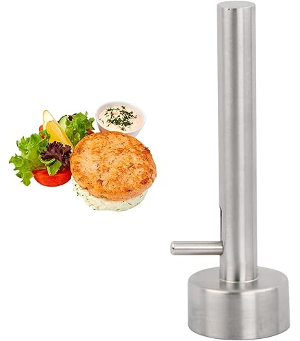 Stöckel Paletta Porzionatore Professionale Per Falafel – Acciaio Inox Diametro 5,5 Cm – Fatto In Germania