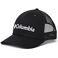 Columbia Unisex Mesh Snap Back High Crown Cap, Black, Weld, One Size