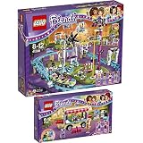 Lego Friends Freizeitpark 2er Set 41129 41130 Hot-Dog-Stand + Gro�er Freitzeitpark - sofort lieferbar! - LEGO