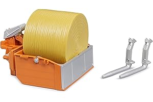 bruder 02353 - Accessoires Tracteur Caisse de chargement et fourches - Accessoires, Ferme, Véhicules, Agriculture, Tracteurs, Bulldog