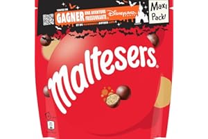 MALTESERS - Bonbons Chocolat au Lait Cœur Croquant - Maxi Pack - Idéal à Partager - 400g