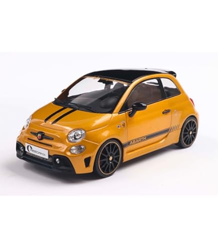 SOLIDO 1:18 Fiat 695 Abarth XSR Edition Yamaha Record Grey