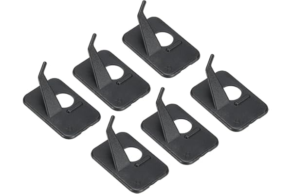 PATIKIL Flèche Repos, 6 Paquet Plastique Adhésif Tir Arc Flèche Support pour Droitier Main Composé Arc Classique Arc