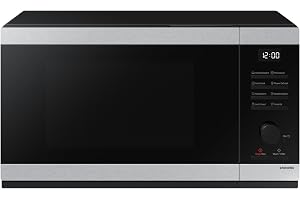 Samsung Microwave 32L Sainless Steel l Tact & Dial Control,Ceramic Enamel Cavity,1000W Output Power,Eco Mode,Quick Defrost,Auto Cook,Home Dessert,Child Safety,Deoderization,Malaysia
