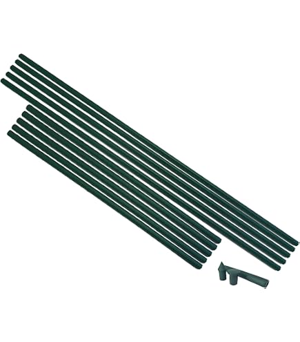 20x Pflanzstab, 16mm Lnge 240cm. Die innovativen, flexibel und  mitwachsenden Pflanzstbe, Metallrohr kunststoffummantelt  Rankstbe fr  Pflanzen, Gurken, Tomaten, Kletterpflanzen und Pflanzenhalter : Amazon.de:  Garten