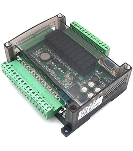 Regolatore PLC Programmable FX1N-20MR DC 24V - Controllo Industriale, 86x73mm - Foto 6