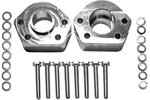 TRUH.PL Entretoises de rotules supérieures 30 mm pour Nissan Terrano, Pick Up und F. Maverick avec ressort de suspension | Kit de réglage de suspension avant