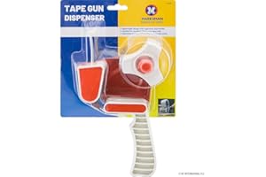 BARGAINSGALORE New Tape Gun Dispenser DIY Grip Handle Packing Parcel Tape Holder Heavy Duty