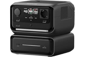 ECOFLOW River 3 Max (River 3 Plus & EB300) tragbares Powerstation, 572 Wh LFP-Akku, 1200 W Leistung, USV < 10 ms, kabellose Verbindung, Solargenerator für Camping, Wohnmobil