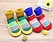 Moolecole Baby Boy Girl Toddlers Kids Children Indoor Floor Slippers Shoes Socks Stockings Cute Moccasins NON SKID Baby Shoes Winter Thick Socks