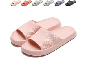 Anmerl Ciabatte Donna Uomo Estive, Pantofole da Casa Morbide e Comode, Ciabatte da Doccia Bagno Antiscivolo Asciugatura Rapida Sandali da Mare Spiaggia Piscina