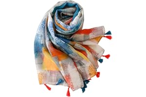 FAIRYGATE Femmes Châles Longue Énorme Foulard Elégant Poids léger Foulards Echarpes Doux Chaud Chale Etoles