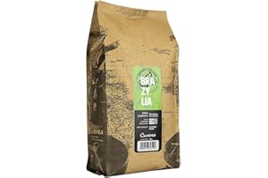 Caveres- Kawa Ziarnista Premium / 100% Arabika Brazylia/Czekolada i Orzechy/Ekspres, Aeropress, Drip - 1kg