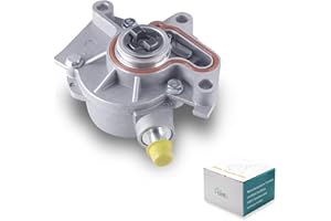 AULINK Brake Booster Vacuum Pump 038145101B OE Replacement for 1999-2004 Volkswagen VW 1.9L TDI ALH SOHC Diesel Engine 4 Cylinder Turbocharged Beetle Jetta Golf