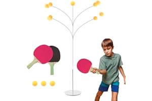 Surplex Allenatore di Ping-Pong Set, Elastic Soft Shaft Rimovibile, Sport per la decompressione del Tempo Libero