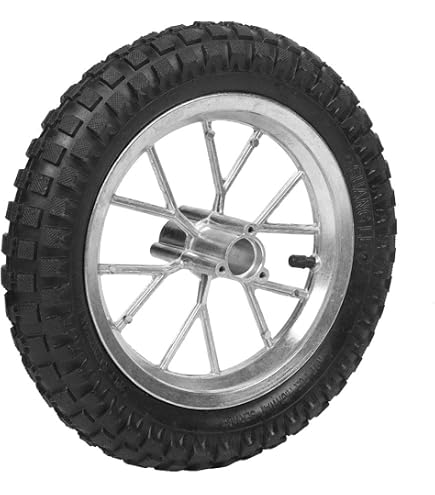 Jante Arrière 14 Pouces Hmparts - Noir Anodisé, 12mm Alu Pour Pit Bike, Dirt Bike | Type 2