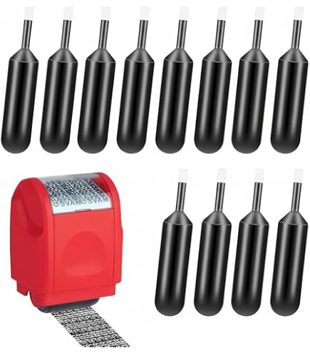 Address Blocker Roller Stamp Identity Theft Protection Privacy Protection Roller Stamp - Address Blocker For Mail & Packages To Prevent Identity Theft Security Roller Stamp - View #9