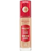 Bourjois Foundation Healthy Mix, Fresh Tone, Complex of Vitamins C, E, B5 and B3, Long Lasting Logue and Hydration up to 24 H