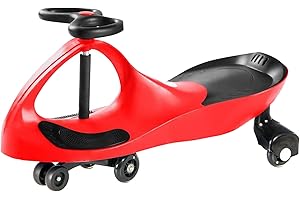 TWISTCAR Baby Car 3 - Veicolo per Bambini, Twist Car con Volante e Ruote in Gomma, capacità fino 120 Kg, colore Rosso