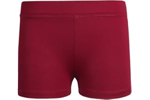 iixpin Kinder Mädchen Sport Shorts Kurze Hosen Yoga Athletik Tanzen Shorts Fitness Hot Pants Hipster Workout für 6-12 Jahre