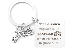 GuardiaTech Portachiavi Neo Mamma Casa Nuova Regalo per Fratello Colleghe Coppia Zia Figlia Amica Studenti