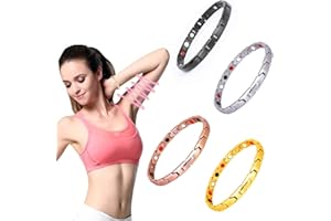 IOPYKKOA Anti-Schwellung Schwarzer Obsidian Schlankheits-Fußkettchen, Lymphdrainage Natürliche Magnetfeldtherapie Obsidian-Perlen-Armband-Fußkettchen, Anti-Krampfadern-Fußkettchen