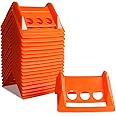 ENJ 20 Pack Flatbed Edge Protector, Edge Corner Tie Down Protector for Up to 4 Inch Straps, Protects Cargo Edges, Flatbed Accessories Plastic Protector