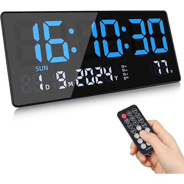 Wanduhr Digital Amazon Funkuhr Wanduhr Lucky Luke LED Funkwanduhr