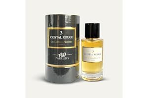 MD PARFUMS LE MONDE DU PARFUM MDPARFUMS Woda perfumowana 100 ml wyprodukowana we Francji I CRISTAL ROUGE N°3 - Kolekcja PRESTIGE PARIS I Perfumy dla mężczyzn i kobiet