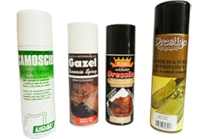 MG Lavorazione artigianale pelle e cuoio Rinnovatore Spray per Scarpe o Abbigliamento in camoscio, Crosta, Nabuk, Colore: Blu Scuro, Marca: King, Formato: 200 ml