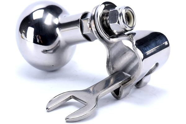 FreeTec rostfritt stål marin sport båt rattknopp