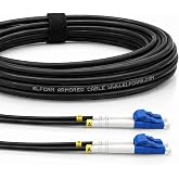 Elfcam&reg; - LC/UPC Shielded Fiber Optic Cables to LC/UPC OS2 Monomodale Duplex 9/125um LSZH, for Outdoor and Indoor Installatio