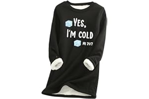 AMhomely Christmas Sweatshirt for Women - Thick Fleece Sweatshirt Casual Pullover Christmas Velvet Warm Underwear Tops for Work Officce, Multicolor, XXL