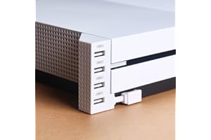 ‎ELECGEAR USB Hub 2.0 für Xbox One S, 4 Ports USB Erweiterung Adapter Verlängerung für Xbox One Slim Videospielkonsole