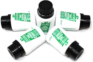 FALCON WORKSHOP SUPPLIES LTD 5 x Rock Oil 2 Stroke Engine Oil - One Shot 100ml Low Smoke Chainsaw Brushcutter