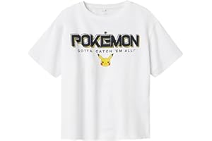 NAME IT Nkmmat Pokemon Nreg SS Top Box Sky para Niños
