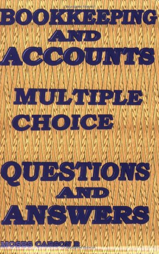 Download Bookkeeping and Accounts, Multiple Choice Questions & Answers