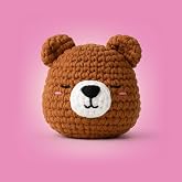 Mini Ayı &Ouml;rg&uuml; Kiti - Amigurumi Tığ Kiti