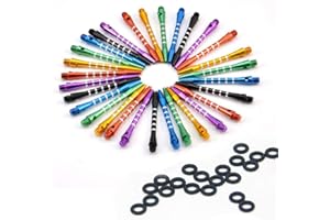 Fléchettes ToBeIT - En aluminium - Pointe en métal - Pour des fléchettes souples