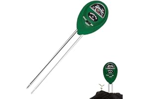 MIKIULY Medidor de Humedad Plantas,Medidor de Humedad del Suelo,Probador de Suelo Preciso,Higrómetro de Suelo,para Plantas Grandes de Interior y Exterior, Flores, Jardinería,Verde