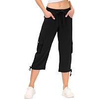 Pantalon Sport Femme 3/4 Grande Taille - Pantacourt Jogging Été Respirant Pour Course, Fitness Et Yoga
