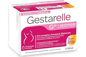 LABORATOIRES IPRAD Iprad Gestarelle G3+ Grossesse Pré-conception Grossesse & Allaitement 90 capsules