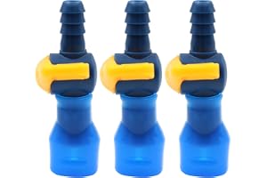 POFET 3 st hydratiseringspåse munstycke slangkontakt, rak slangkontakt reservdelar vattenblåsa, för Camelbak tub vätskepåsar