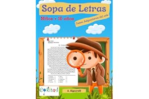 SOPA DE LETRAS AVANZADA PARA NIÑOS + 10 años: Innovador Juego de Palabras para que los Niños se Diviertan Mientras Desarrollan Habilidades, Potencian ... del Aula. Contenido con Asignaturas del Cole.