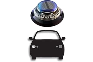 JIcloun Mini Chauffage cinétique Portable, Chauffage Solaire Rotatif, diffuseur de Voiture, Mini Chauffage cinétique Portable pour Voiture, Bureau, Chambre à Coucher, Maison,1pc