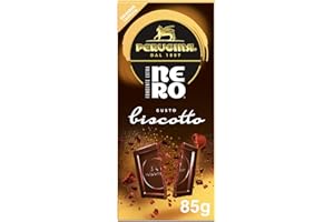 TOAUO PERUGINA NERO Biscotto Limited Edition Tavoletta Cioccolato Fondente Extra 85g