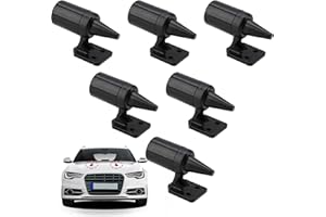 PEACEKING 6 PCS Silbatos para Ciervos, Ahuyentador de Jabalies, Silbatos Ultrasonidos para Coche, Ahuyentadores de Ciervos Jabalies Zorros para Automóvil Moto Vehiculos