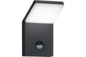 ‎TRIO LEUCHTEN Trio Leuchten LED Außenleuchte Pearl 221169142, Druckguss Aluminium anthrazit, 1x 9 Watt, Schwarz