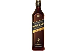Johnnie Walker Double Black | 40% vol | 70cl | Blended Scotch Whisky | Deep & Smouldering Flavour | Matured in Charred Casks | Sip Neat or in Mixed Drinks | Perfect for Gifting