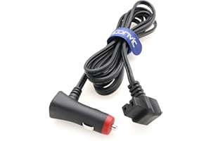 Eonvic 12V/24V Auto Kühlschrank Netzteil Kabel Zigarettenanzünder Stecker Auto Verlängerungskabel für Kühlbox Dometic, Alpicool, Waeco CF, ARB, Setpower, ICECO, Mobicool FR40 (RA-2M)